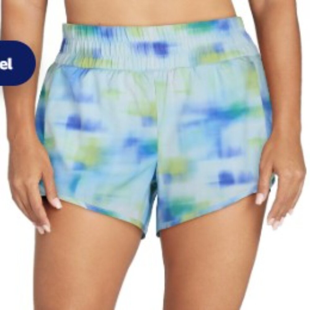 Avia Blue and Green Gradient Shorts